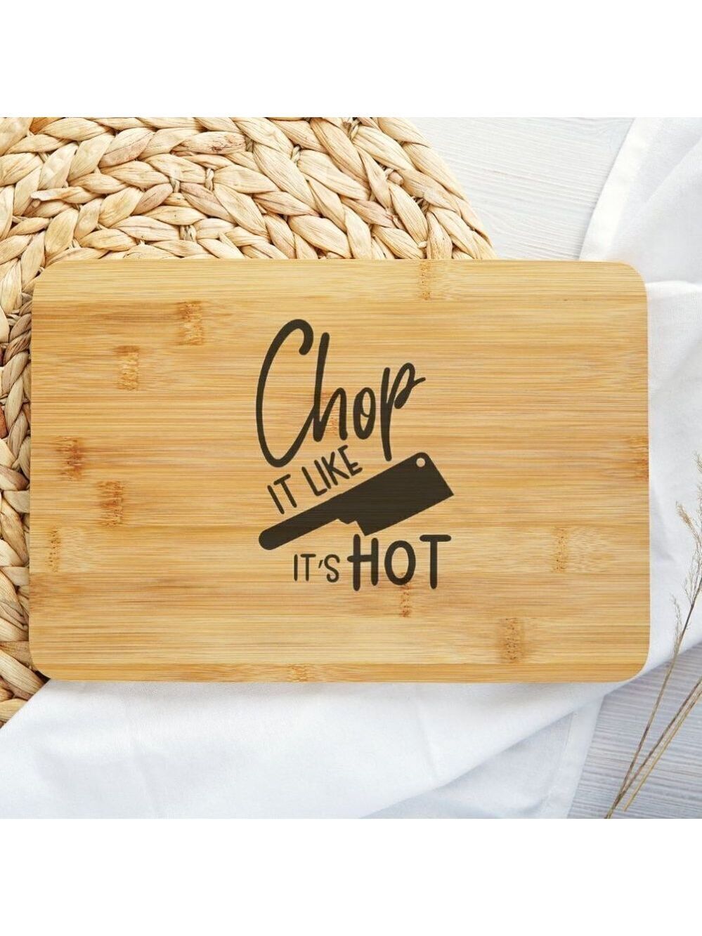 Chop It Like It's Hot Personalized Cutting  board